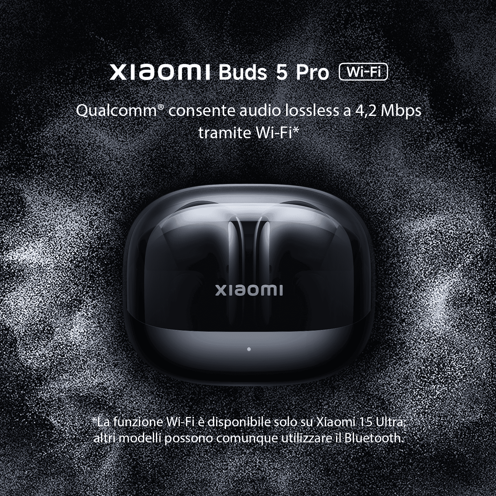 Xiaomi Buds 5 Pro Translucent Black (Wi-Fi) image