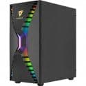 Aerocool Cronus ATX Mid Tower Black with Tempered Glass Side Panel and USB 3.2 Gen 1 Type-A image