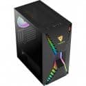 Aerocool Cronus ATX Mid Tower Black with Tempered Glass Side Panel and USB 3.2 Gen 1 Type-A image