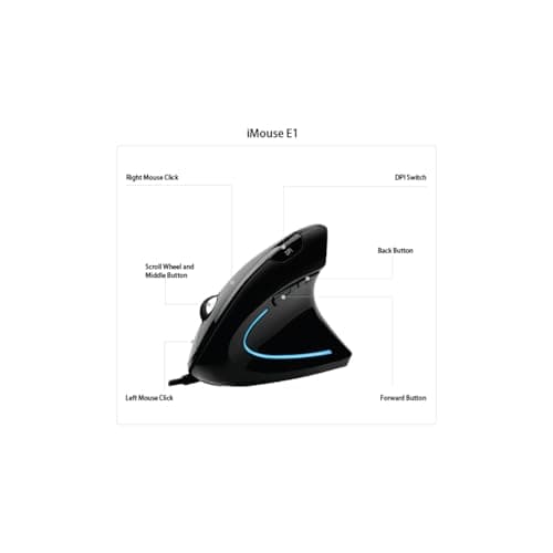 Adesso iMouse E1 Wired Optical Mouse image