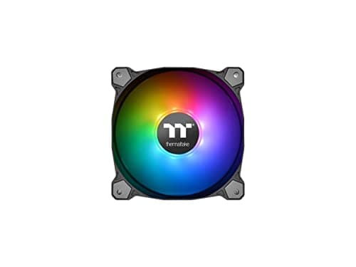 Thermaltake Pure ARGB TT Premium Edition 120mm Black Addressable RGB PWM 56.45 CFM 3-Pack main image