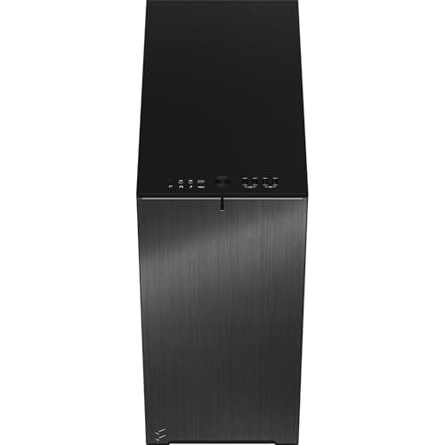 Fractal Design Define 7 Compact ATX Mid Tower Black with Tinted Tempered Glass Side Panel and Front Panel USB 3.2 Gen 2 Type-C, USB 3.2 Gen 1 Type-A, USB 2.0 Type-A image