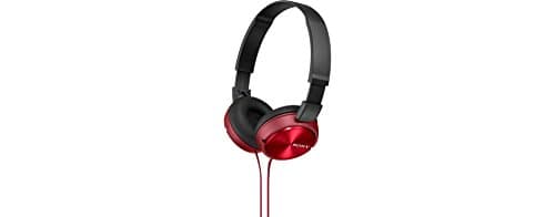 Sony MDR-ZX310R Closed-Back Wired Headphones Red image