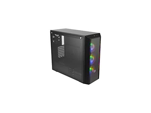 Cooler Master MasterBox Pro 5 RGB ATX Mid-Tower w/ Front DarkMirror Panel, Tempered Glass Side Panel & 3 x 120mm RGB Fans w/1 to 3 Splitter Cable main image