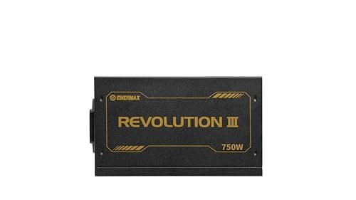 Enermax REVOLUTION III Black / Gold 750W Fully Modular 80+ Gold image