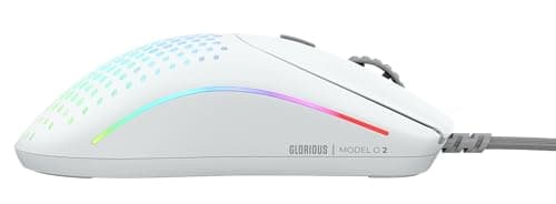 Glorious Model O 2 White Wired Optical Gaming Mouse image