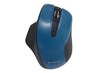 Verbatim 70244 Wireless Laser Blue/Black Mouse image