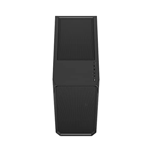 Fractal Design Focus 2 ATX Mid Tower Black Tempered Glass Side Panel USB 3.2 Gen 1 Type-A image
