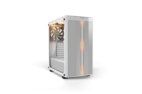 be quiet! Pure Base 500DX ATX Mid Tower White with Tempered Glass Side Panel and USB 3.2 Gen 2 Type-C / USB 3.2 Gen 1 Type-A image