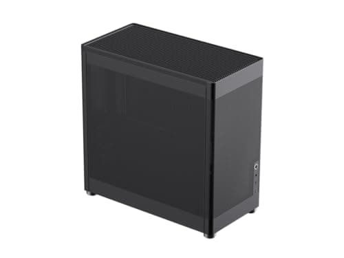 GameMax MeshBox ATX Mid Tower Black Mesh Side Panel, USB 3.2 Gen 2 Type-C, USB 3.2 Gen 1 Type-A image