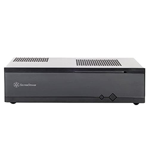 Silverstone ML05B HTPC Black with Front Panel USB 3.2 Gen 1 Type-A image