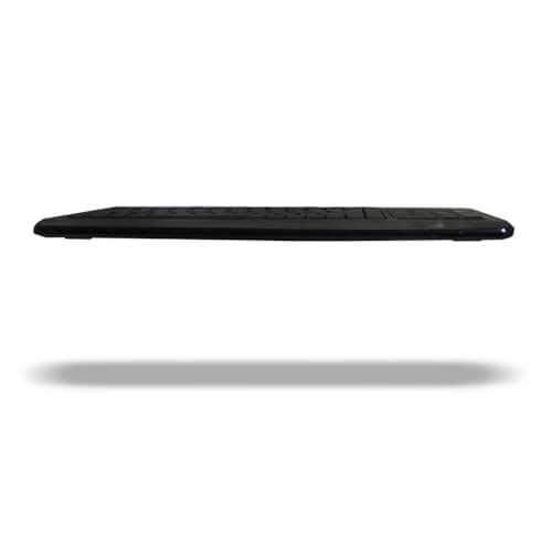 Adesso SlimTouch 120 3-Color Illuminated Compact Multimedia Wired Standard Keyboard image