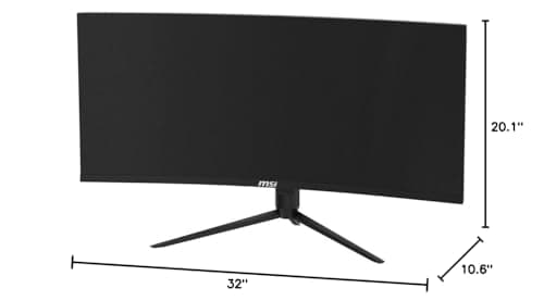 MSI Optix MAG342CQR 34" 1440p 144Hz VA Curved Monitor image