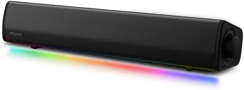 Creative Labs Sound Blaster GS3 Gaming RGB Soundbar - Black main image