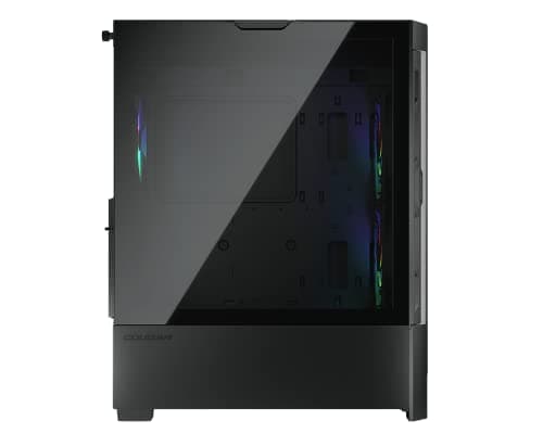 Cougar Duoface RGB ATX Mid Tower Black Tempered Glass image