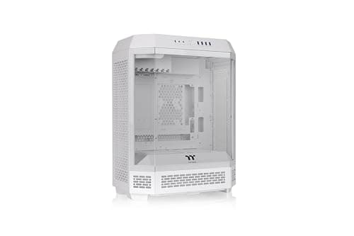 Thermaltake The Tower 600 ATX Mid Tower White Tempered Glass image
