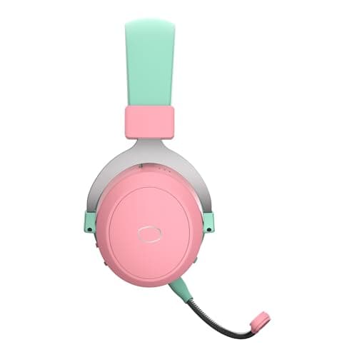 Cooler Master CH351 Green / Pink Closed-Back Headphones image