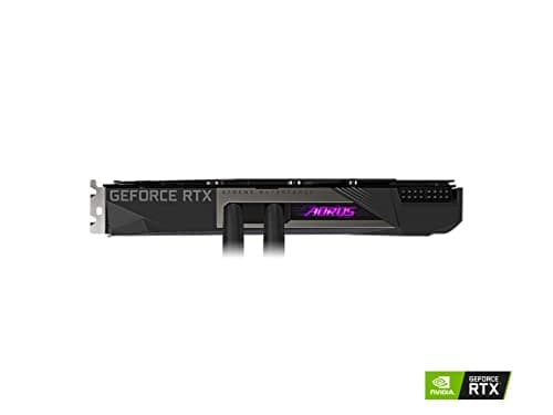 Gigabyte AORUS XTREME WATERFORCE GeForce RTX 3080 LHR 12GB GDDR6X Black image