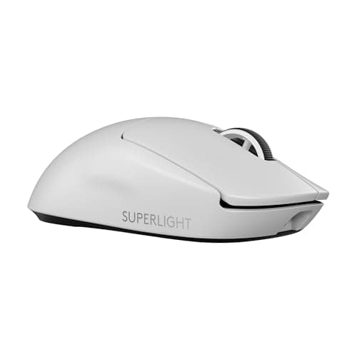 Logitech PRO X Superlight 2 Wireless/Wired Optical White Gaming Mouse image