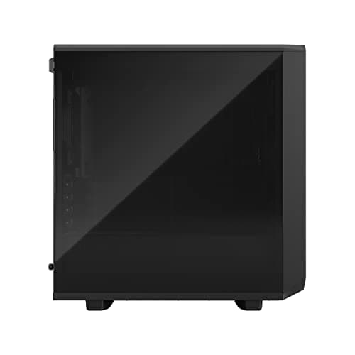 Fractal Design Meshify 2 Mini Micro ATX Mid Tower Black with Tinted Tempered Glass Side Panel and USB 3.2 Gen 2 Type-C USB 3.2 Gen 1 Type-A image