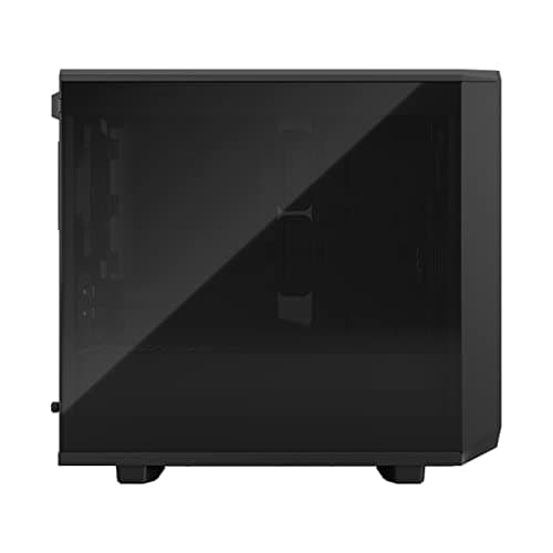Fractal Design Meshify 2 Nano Mini-ITX Tower Black Tempered Glass Side Panel image