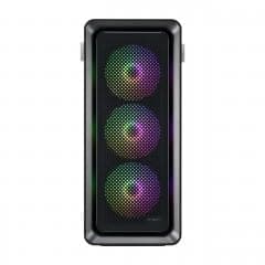 FSP Group CUT593P ATX Full Tower Black with Tempered Glass Side Panel and USB 3.2 Gen 2 Type-C USB 3.2 Gen 1 Type-A image