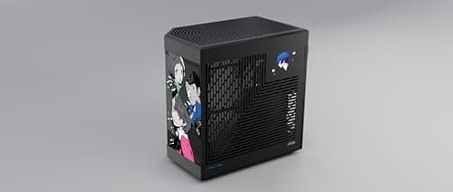 HYTE Y60 Persona 3 Reload Edition ATX Mid Tower Black / Blue Tempered Glass Side Panel image