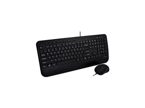V7 Professional Wired Standard Keyboard With Optical Mouse main image