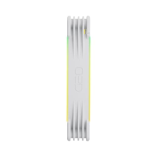 Geometric Future Squama 2503 140mm White Addressable RGB PWM 91.15 CFM 1-Pack image