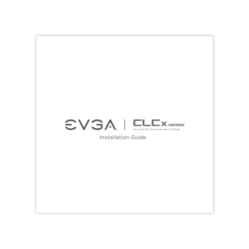 EVGA CLCx 360 Water 360mm 73.15 CFM Black image