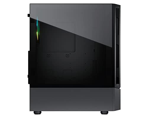 Cougar MX360 ATX Mid Tower Black RGB Tempered Glass Side Panel image