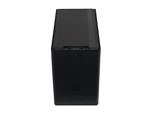 Cooler Master NR200P V2 Mini-ITX 18L PC Case, Top-Mount 240mm|280mm Liquid Cooler, 356mm Vertical Mounting 3.5-Slot GPU, Tempered |Vented Panel, USB 3.2 Gen 2x2 Type C (NR200PV2-KCNN-S00) image