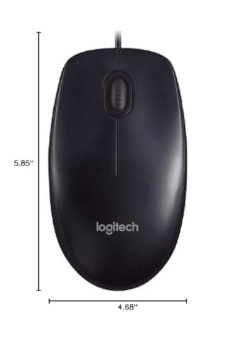 Logitech M90 Wired Optical Mouse image
