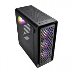 FSP Group CUT593P ATX Full Tower Black with Tempered Glass Side Panel and USB 3.2 Gen 2 Type-C USB 3.2 Gen 1 Type-A image