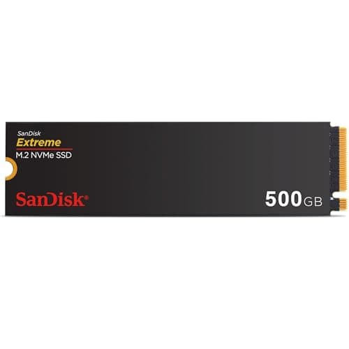 SanDisk Extreme 500GB M.2-2280 SSD PCIe 4.0 x4 NVMe image