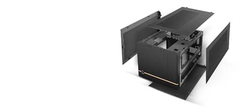 Silverstone SUGO 14 Mini-ITX Desktop Black / Yellow with USB 3.2 Gen 1 Type-A and USB 2.0 Type-A image