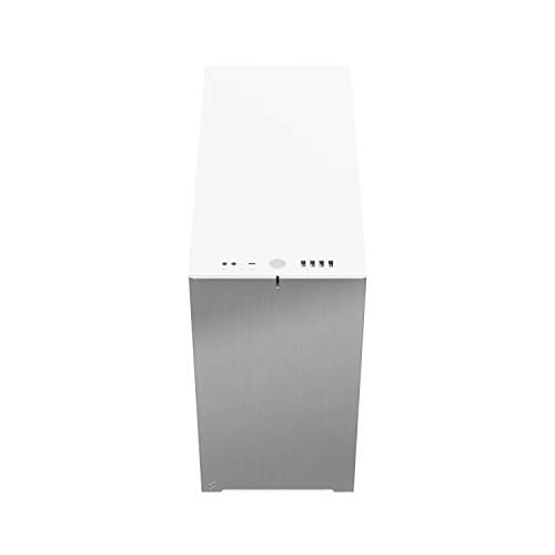 Fractal Design Define 7 White Solid Brushed Aluminum/Steel E-ATX Silent Modular Mid Tower Computer Case image