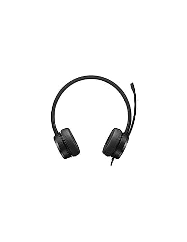 Lenovo 4XD1K18260 Closed-Back Black Headphones image