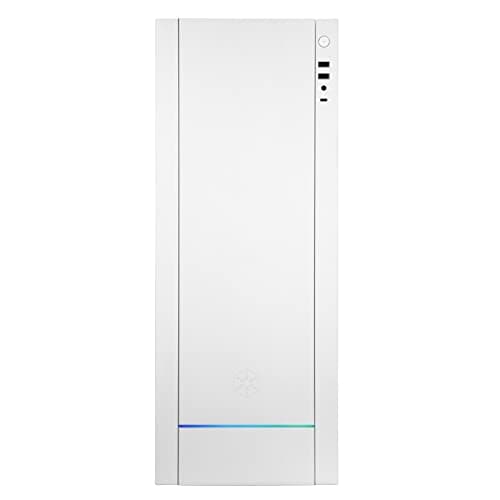 Silverstone ALTA F1 ATX Mid Tower Silver / Black with Tempered Glass Side Panel and USB 3.2 Gen 2 Type-C, USB 3.2 Gen 1 Type-A image