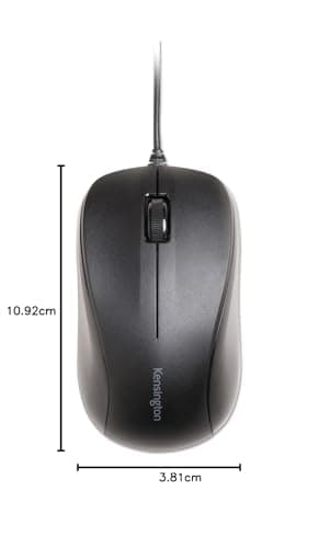 Kensington K74531WW White Wired Optical Mouse image