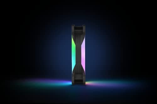 Thermaltake SWAFAN 14 140mm Black RGB 77.6 CFM 3-Pack image