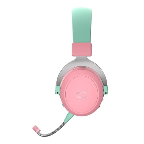 Cooler Master CH351 Green / Pink Closed-Back Headphones image