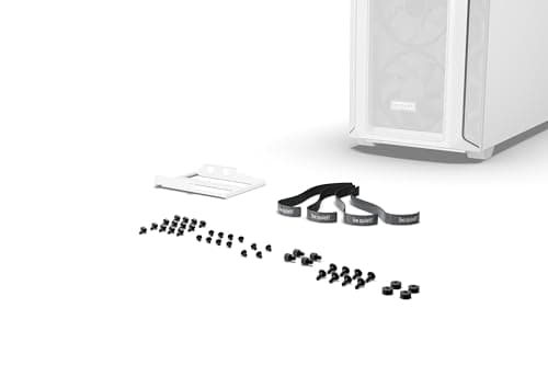 be quiet! Shadow Base 800 FX ATX Mid Tower White with Tempered Glass Side Panel and USB 3.2 Gen 2 Type-C USB 3.2 Gen 1 Type-A image