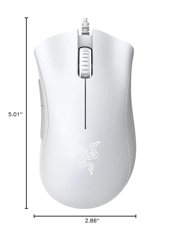 Razer DeathAdder Essential White Wired Optical Gaming Mouse image