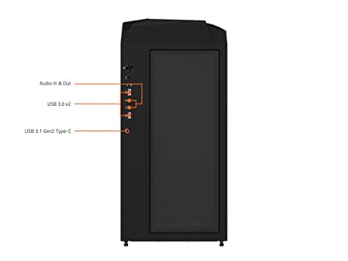 Gigabyte C301 ATX Mid Tower Black Tempered Glass Side Panel image