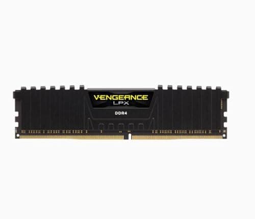 Corsair Vengeance LPX Black / Yellow DDR4-2666 CL16 32GB (1x32GB) main image