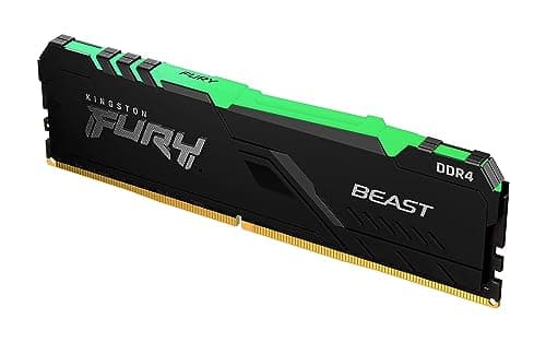 Kingston FURY Beast RGB Black / Silver DDR4-3200 CL16 8GB (1x8GB) main image