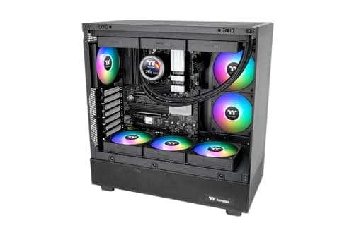 Thermaltake CT140 EX Reverse 140mm Black ARGB Sync PWM 94.95 CFM 3-Pack image