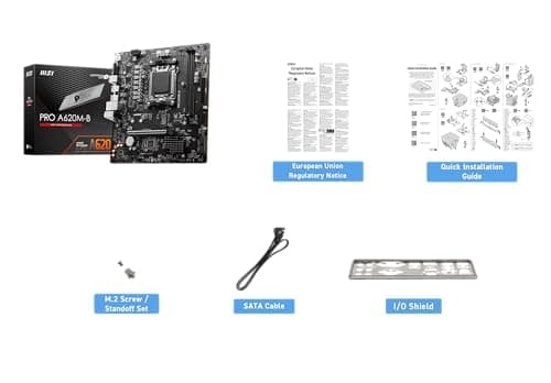 MSI A620 PRO A620M-B AM5 DDR5 Micro ATX image