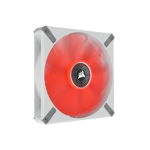 Corsair ML140 LED ELITE Premium 140mm White Red LED PWM 82.9 CFM image
